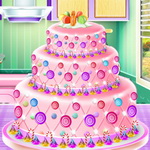 الأميرة آنا الطبخ الكعكة